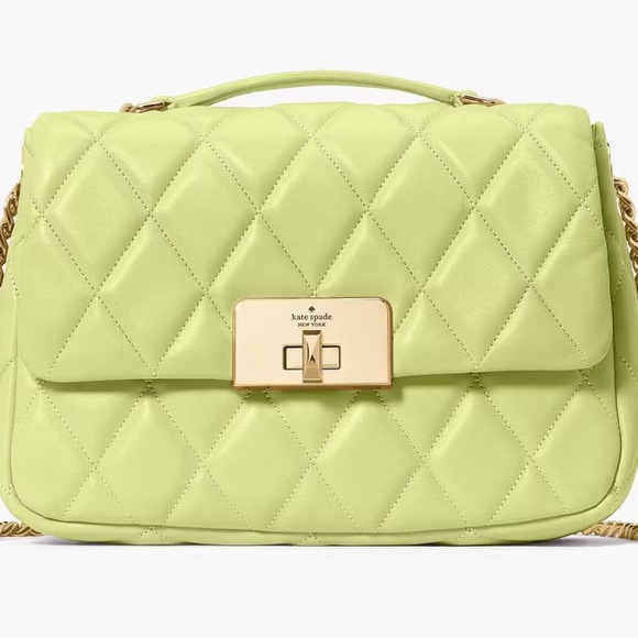 Kate Spade Carey Quilted Small Flap Crossbody - Picture 1 of 10